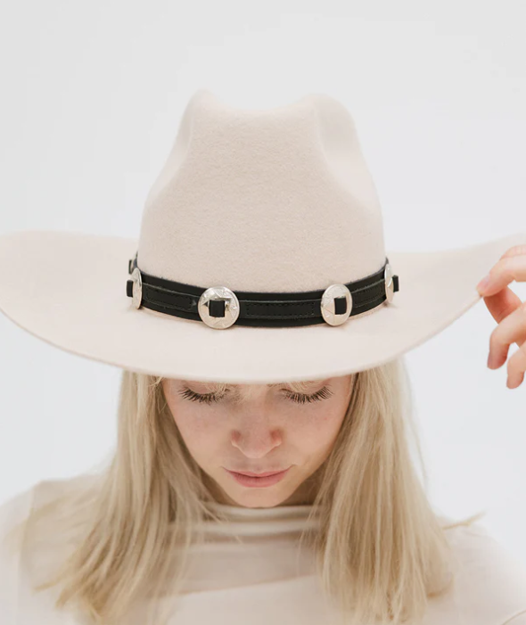 Hat Bar GIGI PIP Shiloh Fedora with Leather Band | Hudson James display picture 3